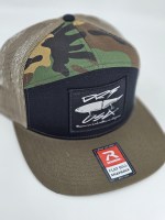 TRI BLACK-GREEN CAMO HAT
